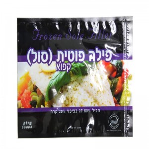 Ruoan säilytys tyhjiöpussit pakastetulle tuotannolle