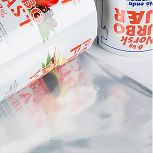 Tehdaskohtaisesti räätälöity korkea lämpötilakestävä ruoanlaittopakkaus PET-kalvo