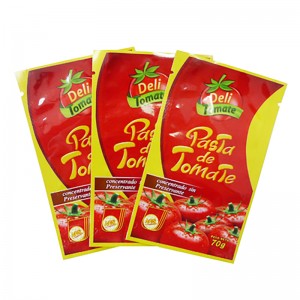 joustava painatus alumiinifoliolla laminoidut kerrokset mauste muovipussi 3-puolinen sinetti maustaja pakkauspussi