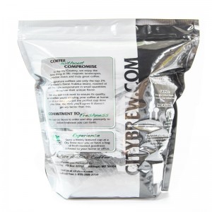 Kiina Ruokapakkauspussit Zip Lock Seal Värilliset tee- tai kahvipussit Lämpöpakkaus vetoketju