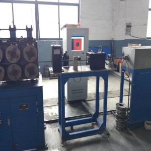 On-line pyörrevirran testausjärjestelmä jousiteräslankalle ECH7002