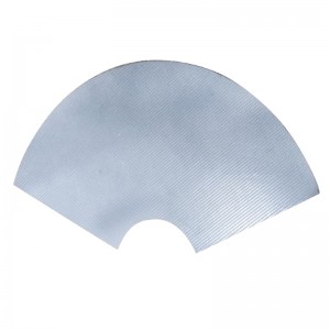 1 mikronin sintrattu ruostumattoman teräksen suodatinverkko