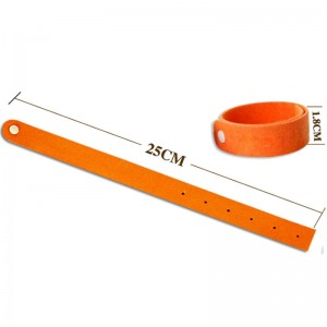 Hyttyskarkotinrannekoru (kuitu)