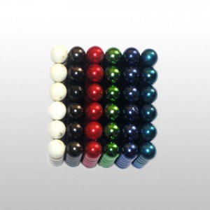 Räätälöity koko N35 Educational NdFeB värikäs magneettikuula