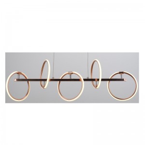 Riipusvalaisin pyöreällä LED-nauhalla ja säätötoiminnolla