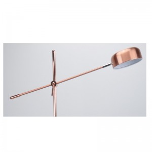 Lattiavalaisin, jossa säätötoiminto ja tasainen pohja