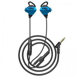 E-urheilupelien kuulokkeet matkapuhelimella ja tietokoneella varustetut kuulokkeet kuulokkeilla, joissa kaksi mikrofonia