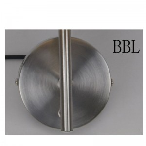 moderni seinävalaisin kangasvarjolla