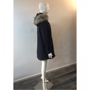 NAISTEN MUSTA HUPPAINEN TURVA RLWPC0076