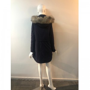 NAISTEN MUSTA HUPPAINEN TURVA RLWPC0076