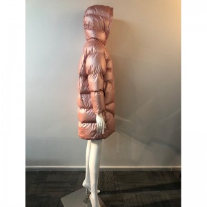 NAISTEN PITKÄVALIININEN PUFERITURVA PINK RLWPC0081