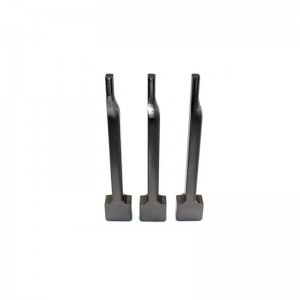 Erittäin tarkka karkaistu betonimuotin metalliseoksen poistoaukko