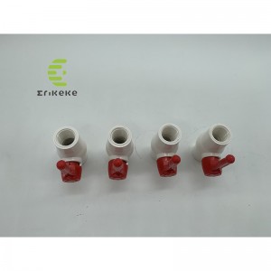 Korkeapaineinen 3-suuntainen palloventtiili juomavettä varten