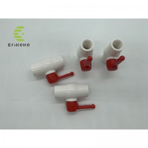 Korkeapaineinen 3-suuntainen palloventtiili juomavettä varten