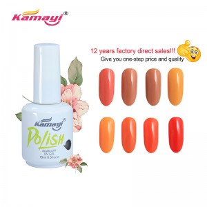 Kamayi Gel Uv / johti kolme Step Gel Nail, Chiodo Del Soak Off Gel -lakkaa