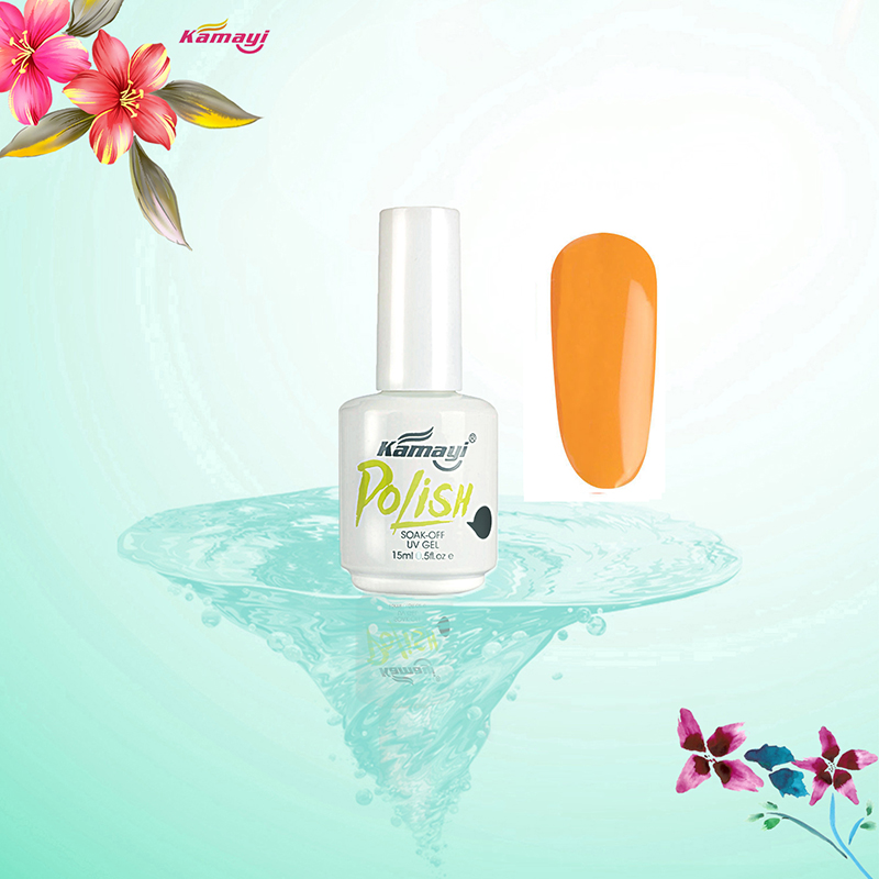 Kamayi Gel Uv / johti kolme Step Gel Nail, Chiodo Del Soak Off Gel -lakkaa