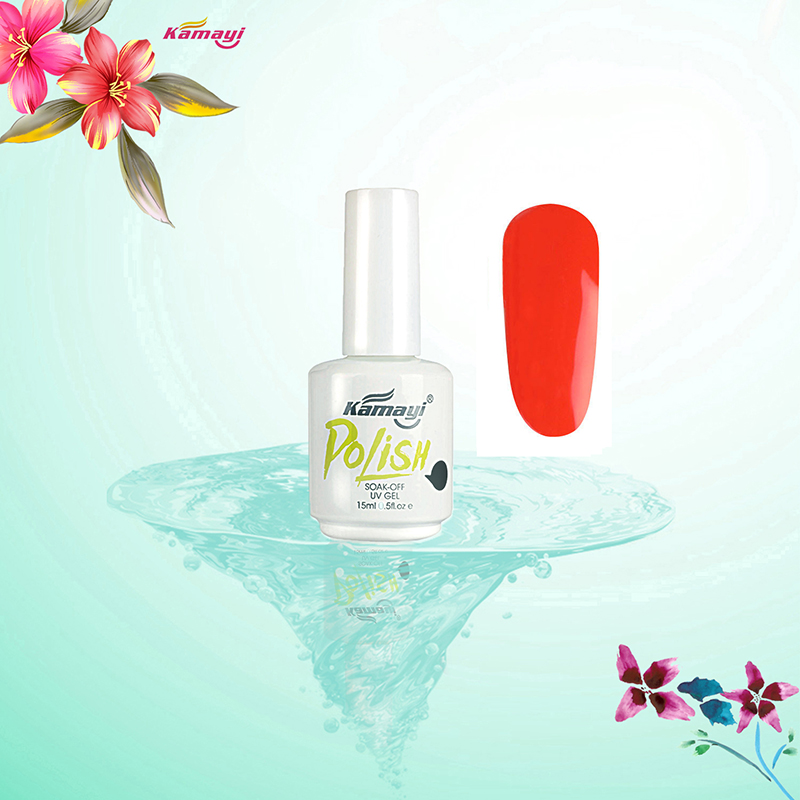 Kamayi Gel Uv / johti kolme Step Gel Nail, Chiodo Del Soak Off Gel -lakkaa