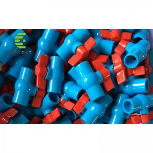 Korkeapaineinen 3/4 '' tuumainen palloventtiili vedelle