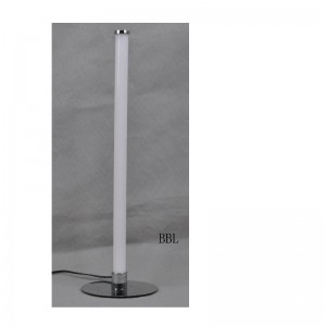 LED-pöytävalaisin, suora akryyliputki