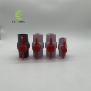 Korkeapaineinen 3-osainen palloventtiili