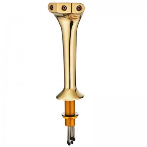 Kodinvalmistettu messinkikobrakuvioinen oluttorni, jossa yksi / kaksi / kolme / neljä reikää kromipinnoitetun oluttornin panimotyökalutarvikkeet Hyvä laatu