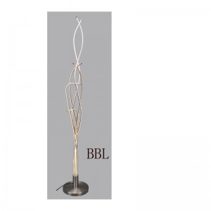 LED-lattiavalaisin alumiininauhalla