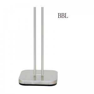 Korkeajännitteinen LED-äiti ja poika -lattiavalaisin, neliönmuotoisella LED-paneelilla