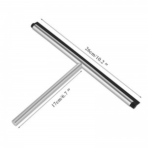 Tukku korkealaatuisia kotitalouksien siivoustyökaluja ikkunapuristimen suihkuvesipuhdistin metallisella koukulla