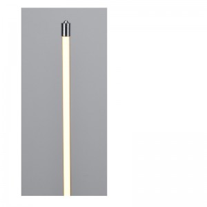 LED-lattiavalaisin, jossa päällä / pois-kytkin lampun päällä