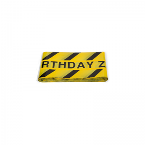 Korkealaatuinen tehdas PE-liikenteen rakennuspoliisin varoitus turvallisuusvaroitus mukautettu barikadu nauha