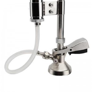 Ruostumaton teräs putki puolue pumppu keg barrel letku amerikkalainen 5/8 \\\\ \'g liitin