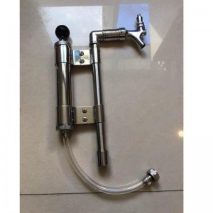 Ruostumaton teräs putki puolue pumppu keg barrel letku amerikkalainen 5/8 \\\\ \'g liitin