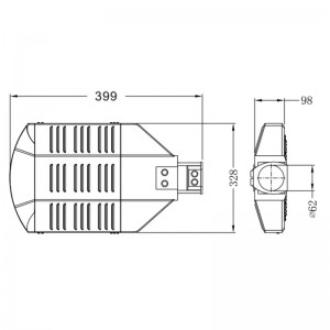 50W klassinen LED Street Light