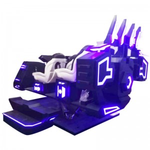 VR Dark avaruusalus Kuuma myynti huvipuisto virtuaalitodellisuus kokemus istuin 9Dvr elokuvateatteri 6 istuimet 9dvr perheelle