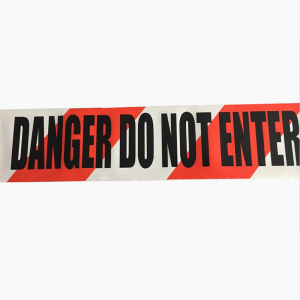 Korkealaatuisen vapaan näytteen tukkukauppa PE varovaisuus turvateipin kanssa