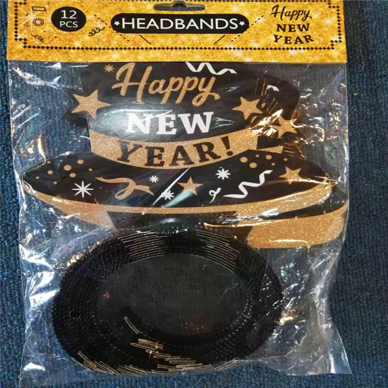 Happy New Years Party Favor Headband Tiara New Years Party Decorations