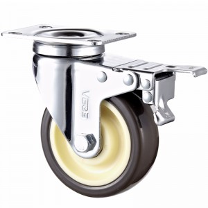 Keskimääräinen tulli Chrome-pinnoitettu kotelo, jossa on sininen timantti ja TPE-pyörä