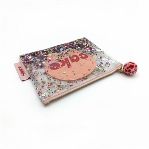 paillette kosmeettinen laukku