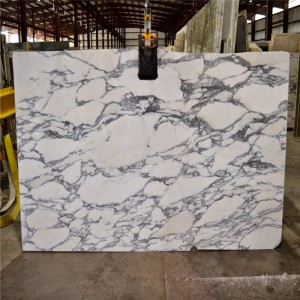 Bianco arabescato valkoinen marmorilaatta