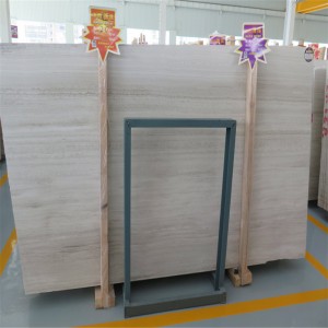 Valkoinen Serpeggiante-puurakemarmorilevy