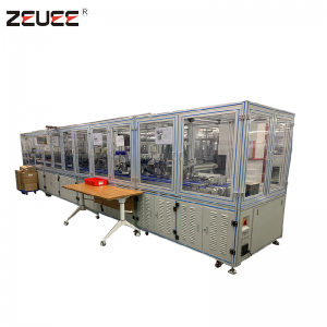 Lakaisukoneet robotti tarvikkeet pääharjan moottorin komponentit automaattinen kokoonpano kone