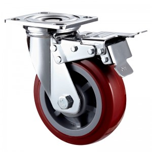 Heavy Duty - kromattu kotelo mustalla TPE-pyörällä1