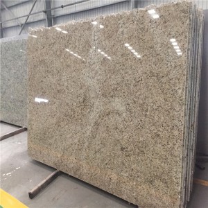 Giallo koristeellinen graniittilaatta