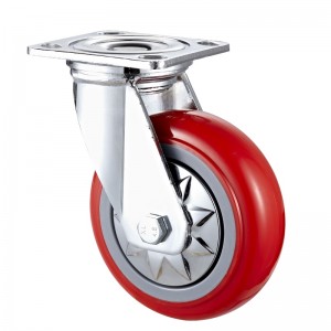 Heavy Duty - kromattu kotelo mustalla TPE-pyörällä7