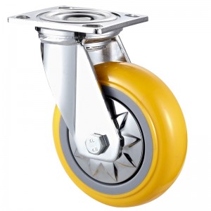 Heavy Duty - kromattu kotelo mustalla TPE-pyörällä9