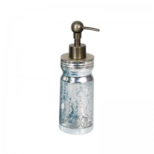 Lasiset kylpyhuone tarvikkeet