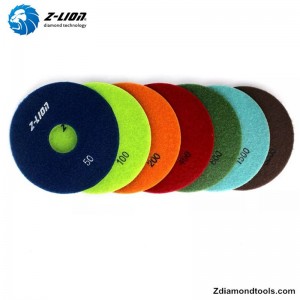 ZL-123D kuivahartsikiillotustyynyt graniitille, marmorille, tekokivelle