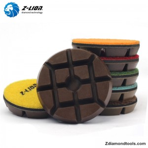 ZL-16KA Hartsi-märkä betonin kiillotustyynyt lattian kiillotuskoneisiin