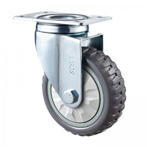 Medium Duty - kromattu kotelo harmaalla Diamand TPE -pyörällä