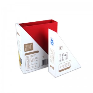 Ruokapakkausrasian mukautettu sarjakuva lahjarasia